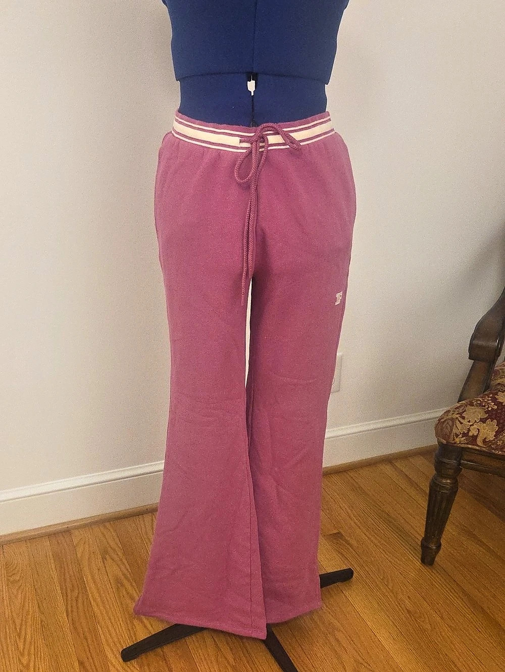 Victoria's Secret Pink Wide Leg Track Pants